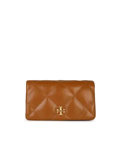 Tory Burch Kira Brown Leather Wallet