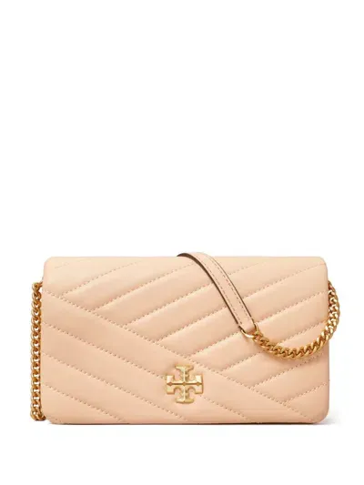 Tory Burch Kira Chain Wallet In Pink