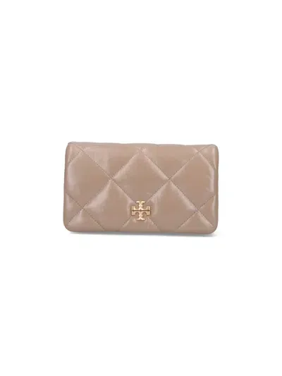 Tory Burch 'kira' Chain Wallet In Pink