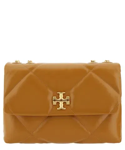 Tory Burch Kira Diamond Shoulder Bag In Brown