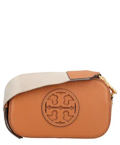 Tory Burch Miller Mini Crossbody Bag In Brown