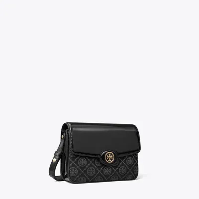 Tory Burch T Monogram Robinson Convertible Shoulder Bag In Gold