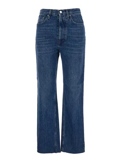 Totême Classic Cut Denim In Blue