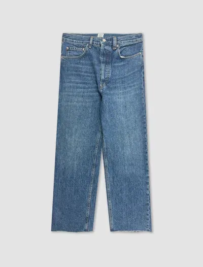 Totême Classic Cut Denim In Blue