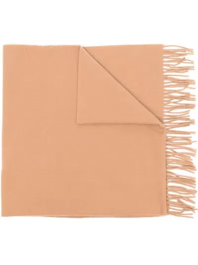 Totême Classic Wool Scarf In Brown