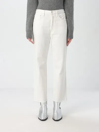 Totême Jeans Toteme Woman Color White In Weiss