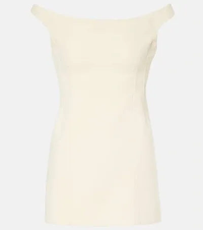 Totême Off-shoulder Top In Beige