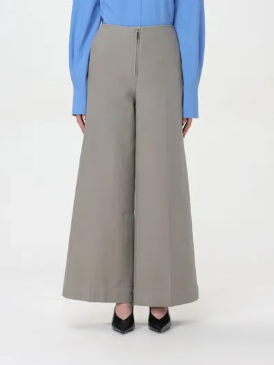 Totême Pants Toteme Woman Color Grey In 灰色