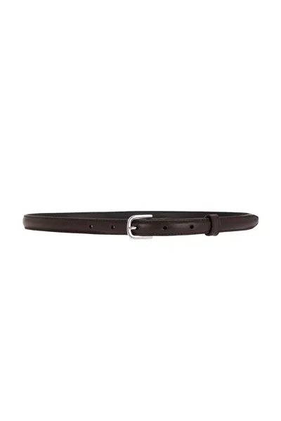 Totême Thin Trouser Belt In Bark