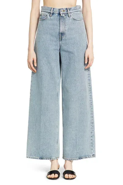 Totême High-rise Wide-leg Jeans In Blue