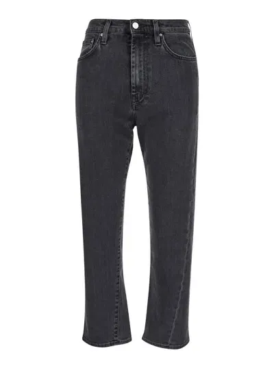 Totême Twisted Seam Denim In Black