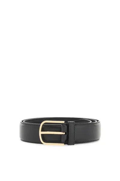 Totême Wide Belt In Black