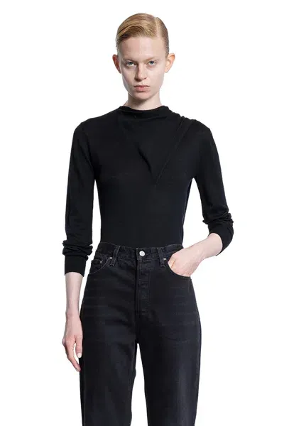 Totême Woman Black Knitwear