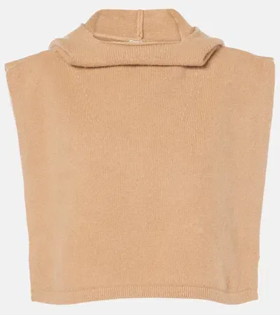 Totême Wool And Cashmere Snood In Neutral