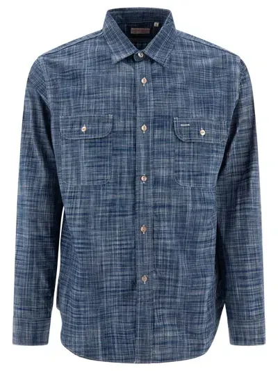 Toyo Enterprise Kasuri Shirts Blue