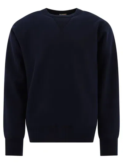 Toyo Enterprise Whitesville "whitesville" Crewneck Sweatshirt In Blue