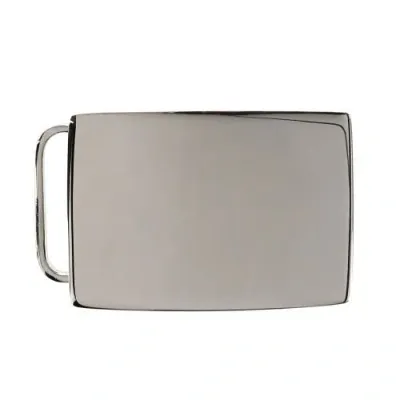 Trafalgar 25mm Regent Silver Compression Belt Buckle In Gray