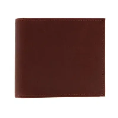 Trafalgar Cabot Cortina Bi-fold Leather Wallet In Brown