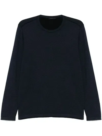 Transit Crew-neck Sweater In Blue