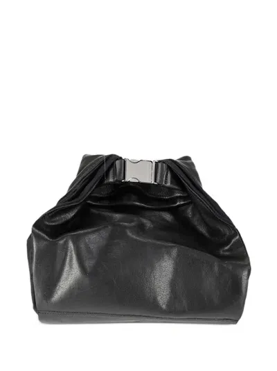 Trippen Small Oblo Clutch Bag In Black