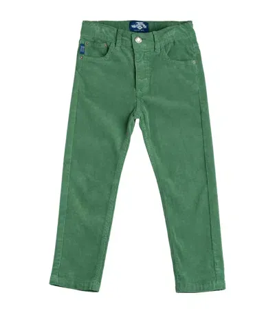 Trotters Kids' Corduroy Jake Jeans In Green