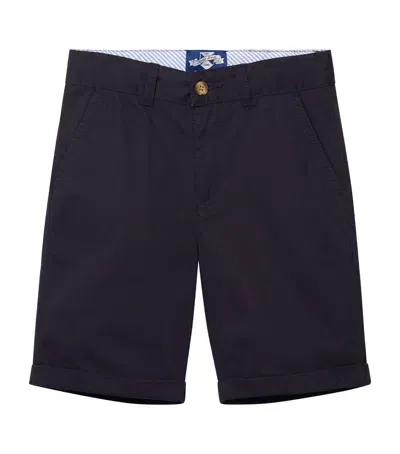 Trotters Kids' Cotton Charlie Chino Shorts In Blue