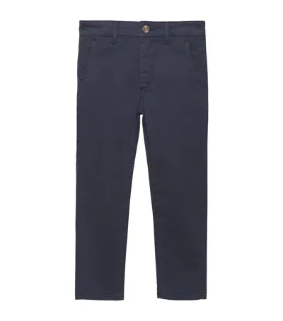 Trotters Kids' Jack Chino Trousers In Blue