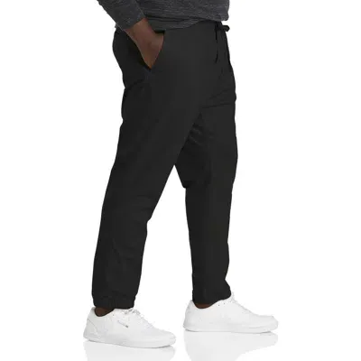 True Nation By Dxl Twill Joggers In Black