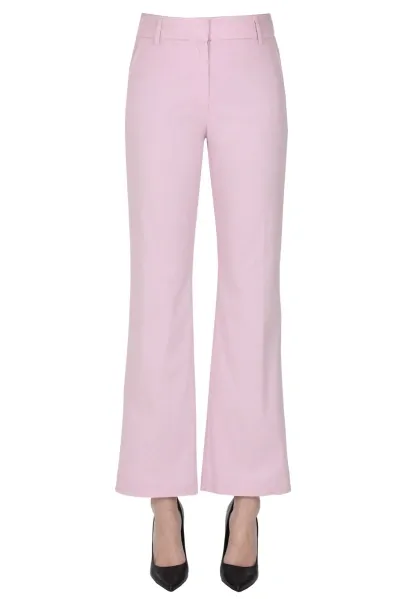 True Royal Cotton Chino Trousers In Cipria