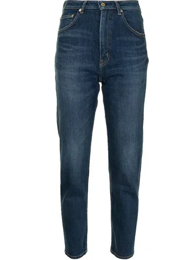 Tu Es Mon Tresor The Sapphire Tapered Jeans In 蓝色