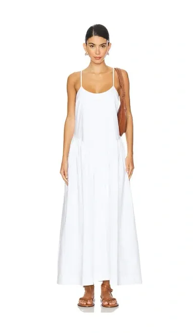 Tularosa Amy Midi Dress In White