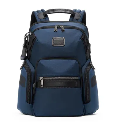 Tumi Alpha Bravo Business Backpack In Navy