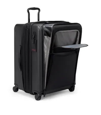 Tumi Medium Alpha Hybrid Suitcase In Black