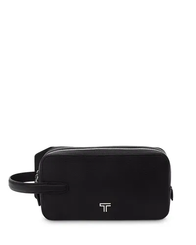 Tumi Turin Stephano Leather Clutch In Black