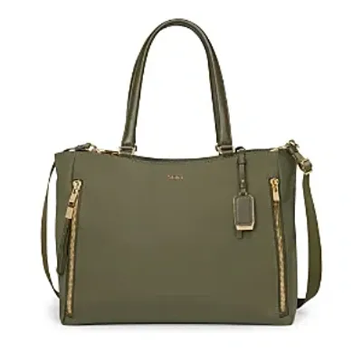 Tumi Voyageur Valetta Large Tote Bag In Olive