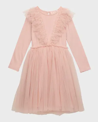 Tutu Du Monde Kids' Girl's Tiny Dancer Combo Tutu Dress In Blush