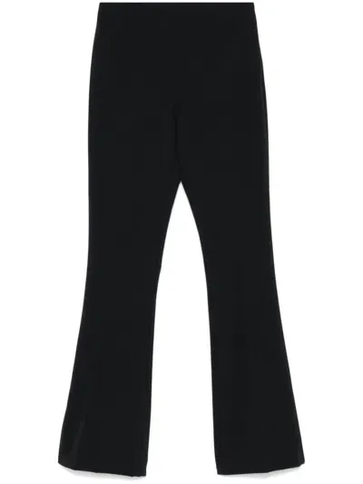 Twinset Bootcut Trousers In Black