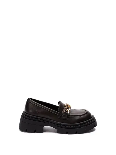 Twinset Loafers In Brown