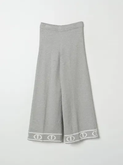 Twinset Pants  Kids Color Grey In Grau