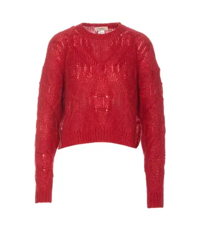 Twinset Sweater In Red