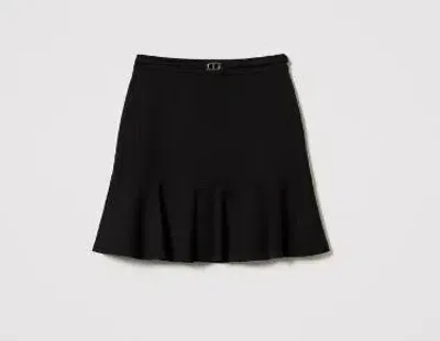 Twinset Twin-set Skirts In Black