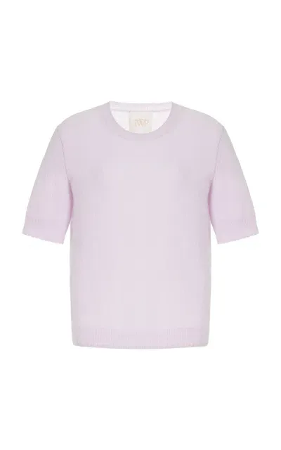 Twp Audrey Cashmere Top In Purple