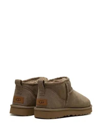 Ugg Boot Classic Ultra Mini In Green