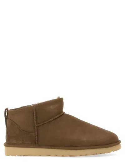 Ugg M Classic Ultra Mini In Brown