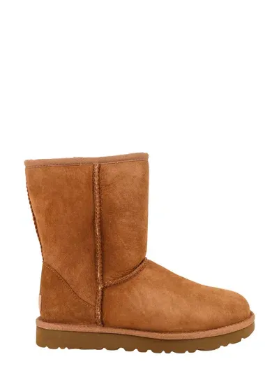 Ugg Classic Short Ankle Boots In Brown