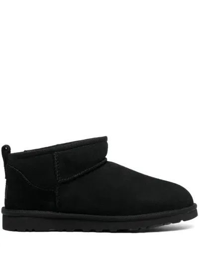 Ugg Classic Ultra Mini Boots In Black