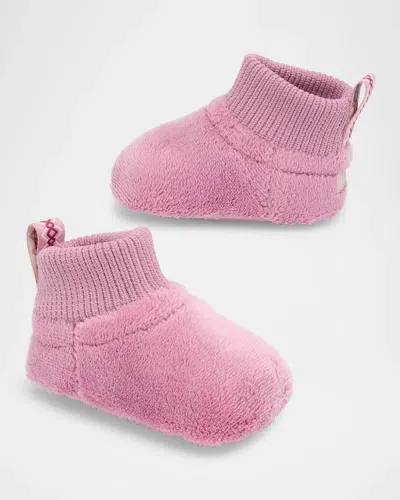 Ugg Kid's Nesti Fleece Pre Walkers, Baby/kids In Dusty Orchid