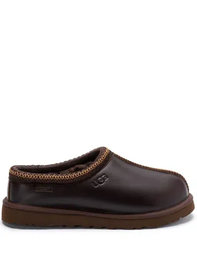 Ugg M Tasman Lthr Regen Shoes In Brown