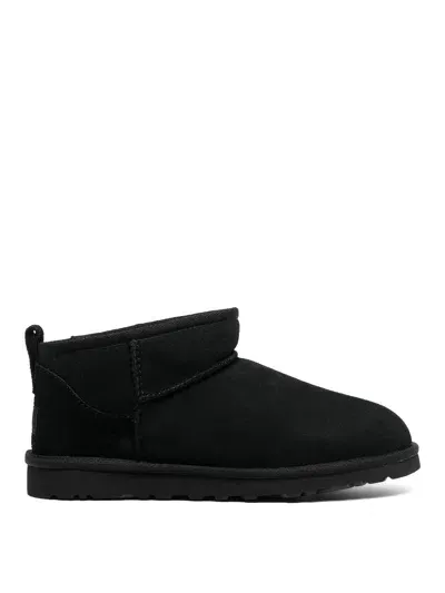 Ugg Man Classic Ultra Mini Boots In Black