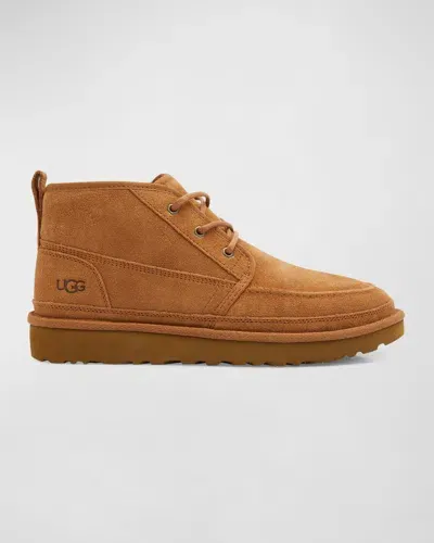 Ugg Men's Neumel Moc Shearling-lined Suede Chukka Boots In Brown